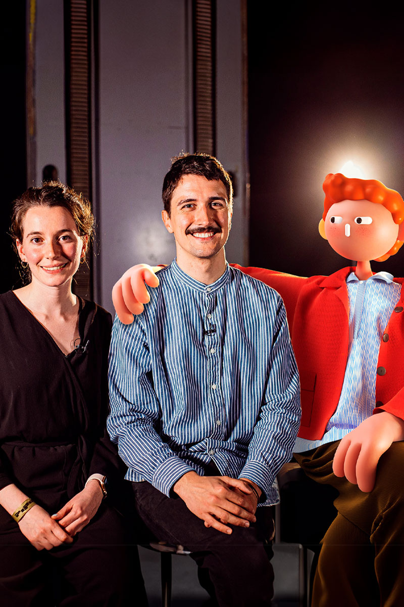 Barcelona-based Katie Menzies and Abel Reverter make up Cabeza Patata